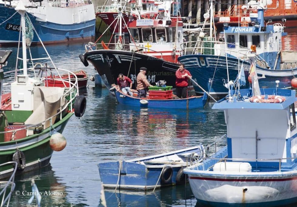 Vivienda Vacacional Alba Marinas Pravia Exteriör bild